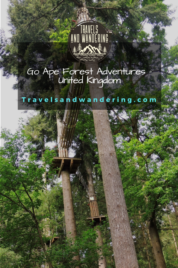 Go ape Whinlatter, Forest adventures in the uk