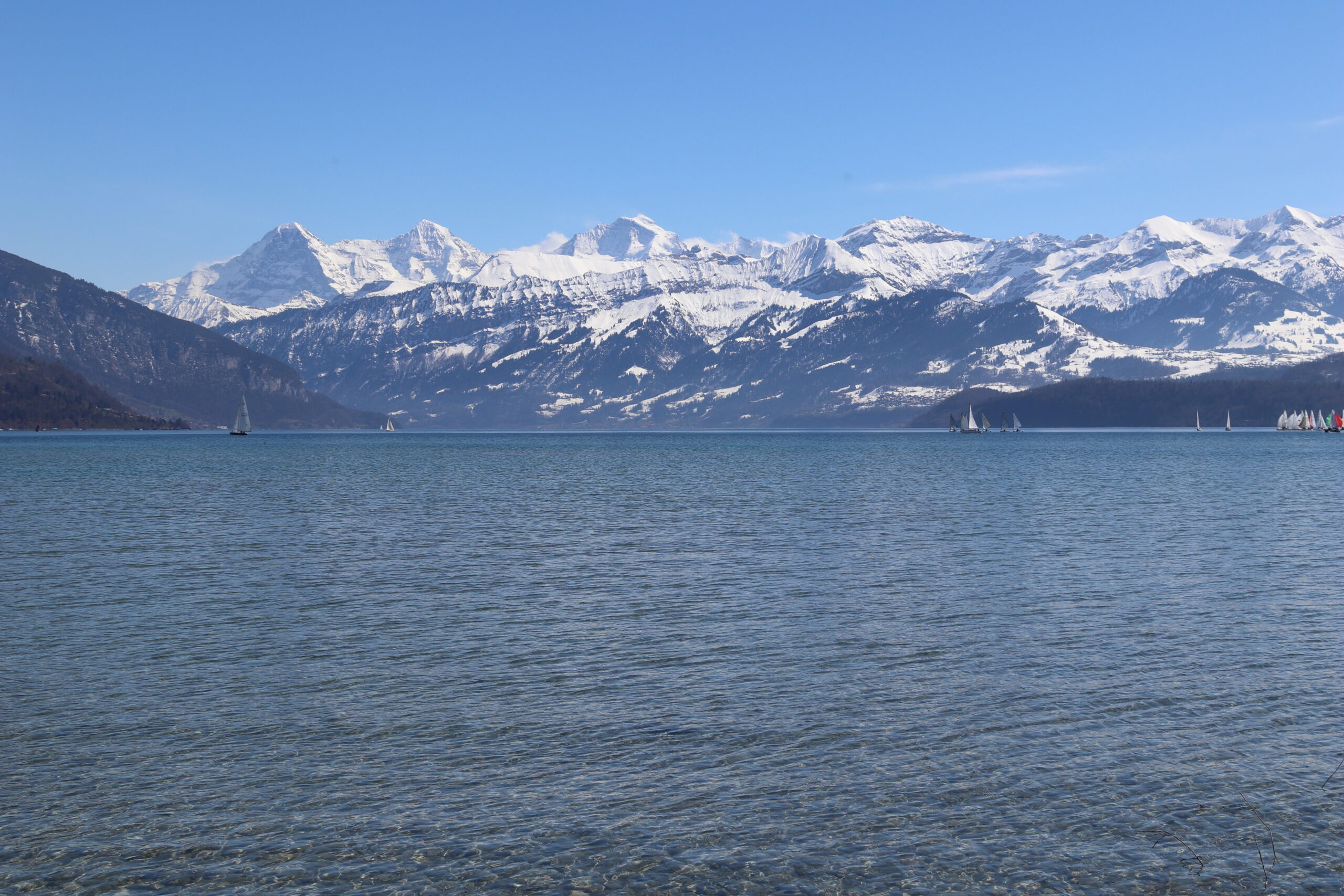 Lake Thun, in Switzerland