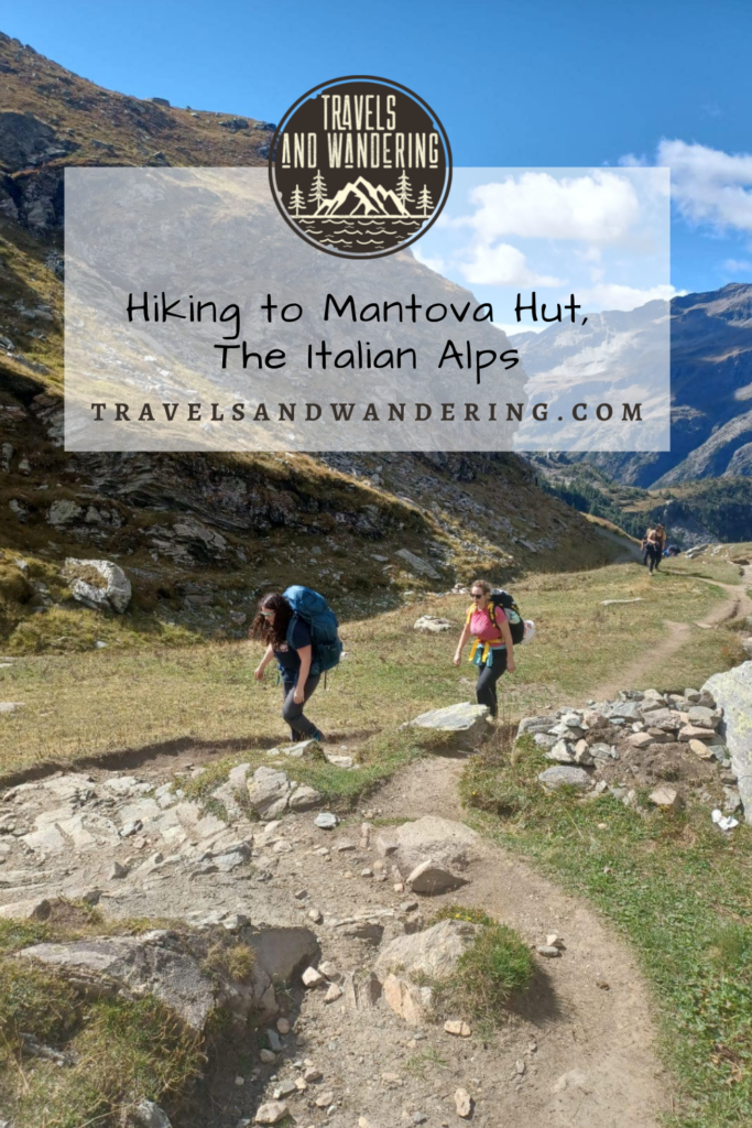 Hiking to Mantova Hut in Italy