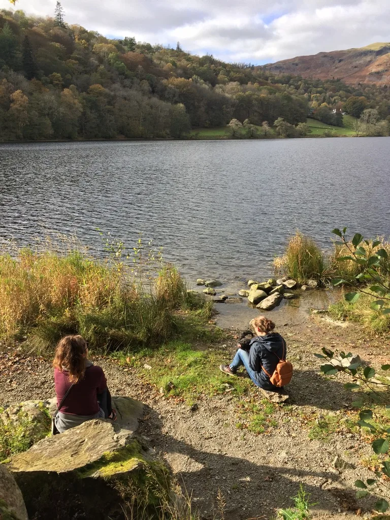 Looking over Rydal Water In The English Lake District